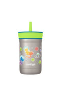 Kids Leighton Spill-Proof Stainless Steel Tumbler with Straw, 12oz C4